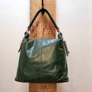 Nino Bossi Genuine Leather Hobo Bag